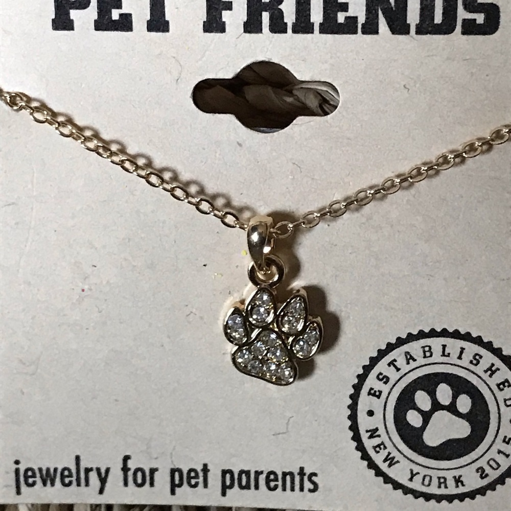 🐾🐱🐶 Paw Necklace